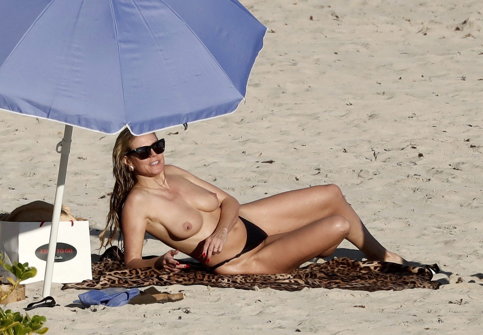Bare Bold Heidi Klum Flaunts Topless Perfection in St. Barts 22 – BareFame Bare Bold Heidi Klum Flaunts Topless Perfection in St. Barts 22