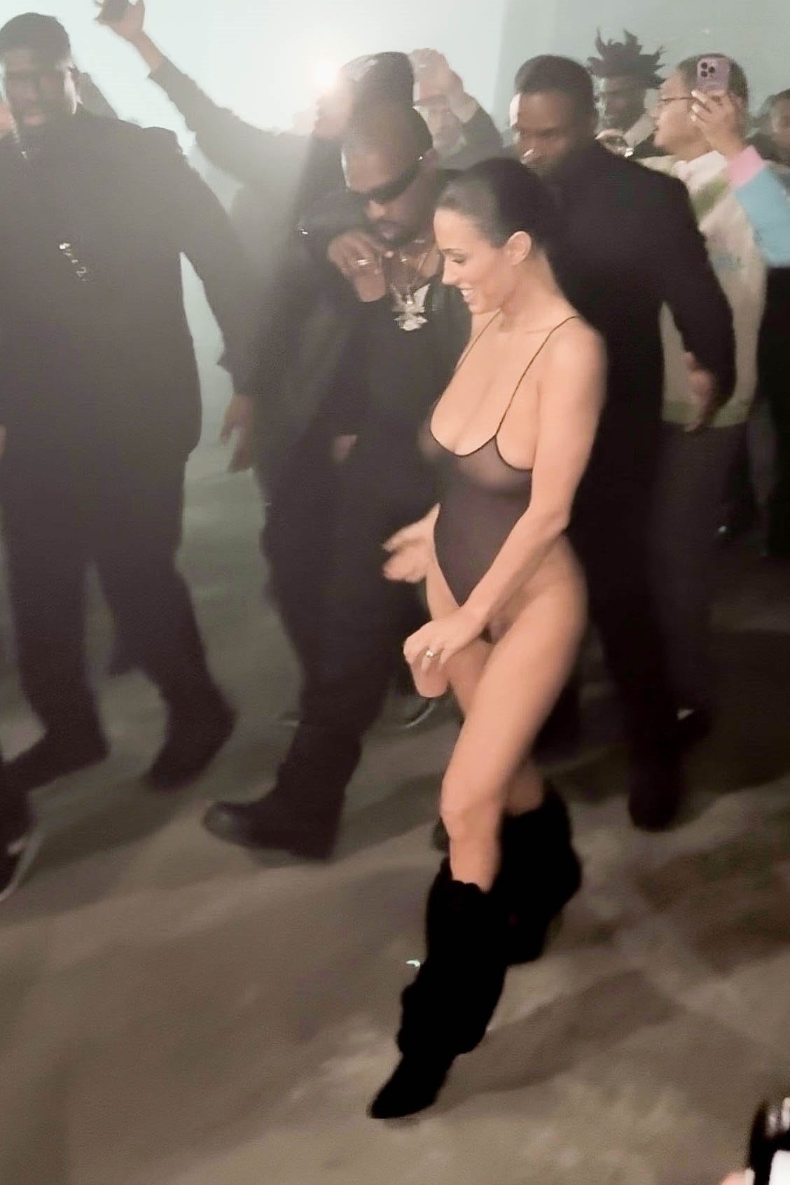 Sheer Black Bodysuit Leaves Little to Imagination at Private Grammy After Party – Bianca Censori Steals the Show 26 – BareFame Sheer Black Bodysuit Leaves Little to Imagination at Private Grammy After Party – Bianca Censori Steals the Show 26