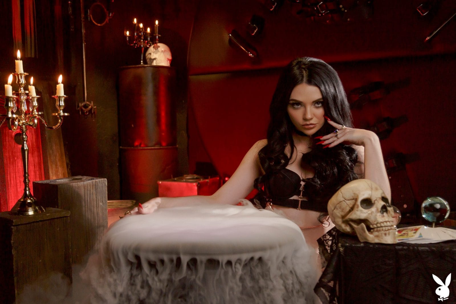 Sultry Halloween Themed Shoot Turns Up the Heat as Catjira Bares All for Playboy 14 – BareFame Sultry Halloween Themed Shoot Turns Up the Heat as Catjira Bares All for Playboy 14