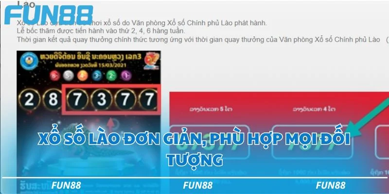 Luật chơi xổ số Lào đơn giản, phù hợp cho mọi đối tượng Luật chơi xổ số Lào đơn giản, phù hợp cho mọi đối tượng