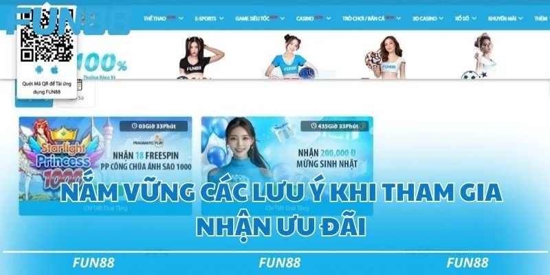 Nắm vững các lưu ý khi tham gia nhận ưu đãi